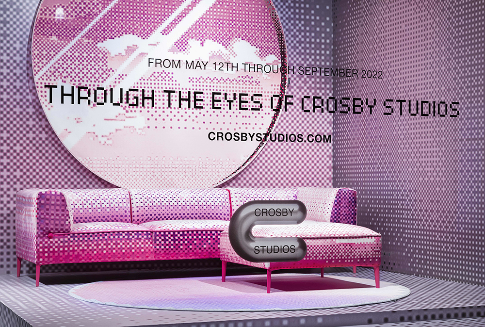 Crosby Studios为Moooi举办的以电子游戏为灵感的弹出式装置