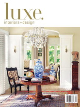 《LUXE interiors + design 》欧美版室内设计杂志2011年春季号