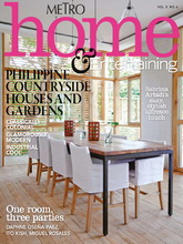 《Metro Home & Entertaining》菲律宾英文版时尚家居杂志2011年12-2012年1月号