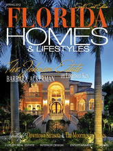 《Florida Homes & Lifestyles》佛罗里达州室内设计趋势杂志2012年春季号
