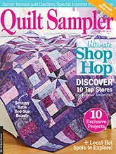 《QuiltSampler》美国版时尚拼布杂志2013-2014秋冬号