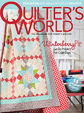 《Quilter's World》欧美版时尚拼布杂志2016年冬季号