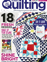 《Love Patchwork & Quilting》英国版时尚拼布杂志2016年12月号