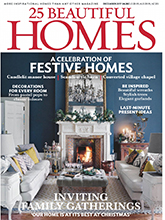 《25 Beautiful Homes》英国版时尚家居设计杂志2017年12月号