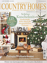 《Country Homes》德国版时尚家居杂志2017年11-12月号