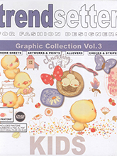 《Trend Setter-Kids》2018-19秋冬德國兒童圖案色彩趨勢手稿