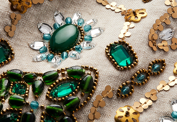 圖案工藝推薦：釘珠