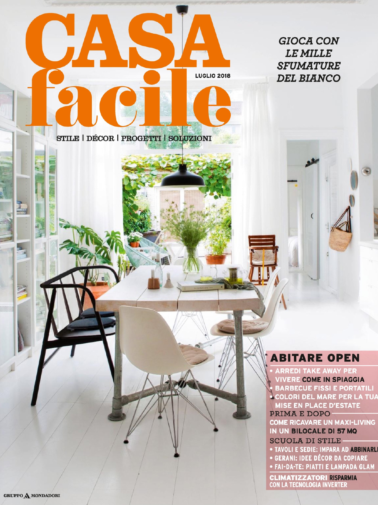 《Casa Facile》意大利家居空间装饰艺术杂志2018年07月号