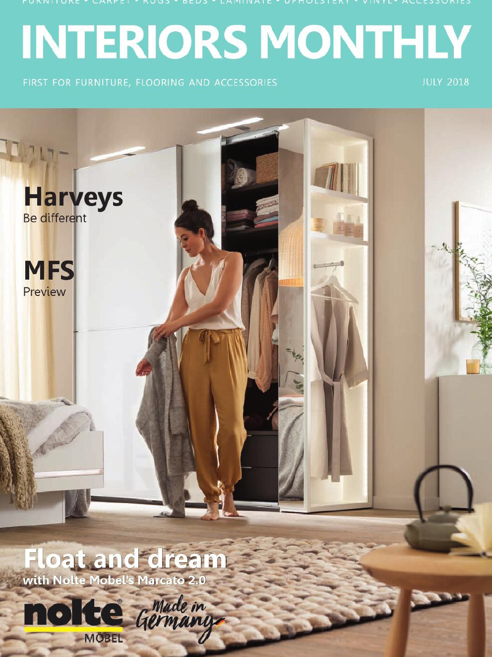 《Interiors Monthly》英国室内设计杂志2018年07月号