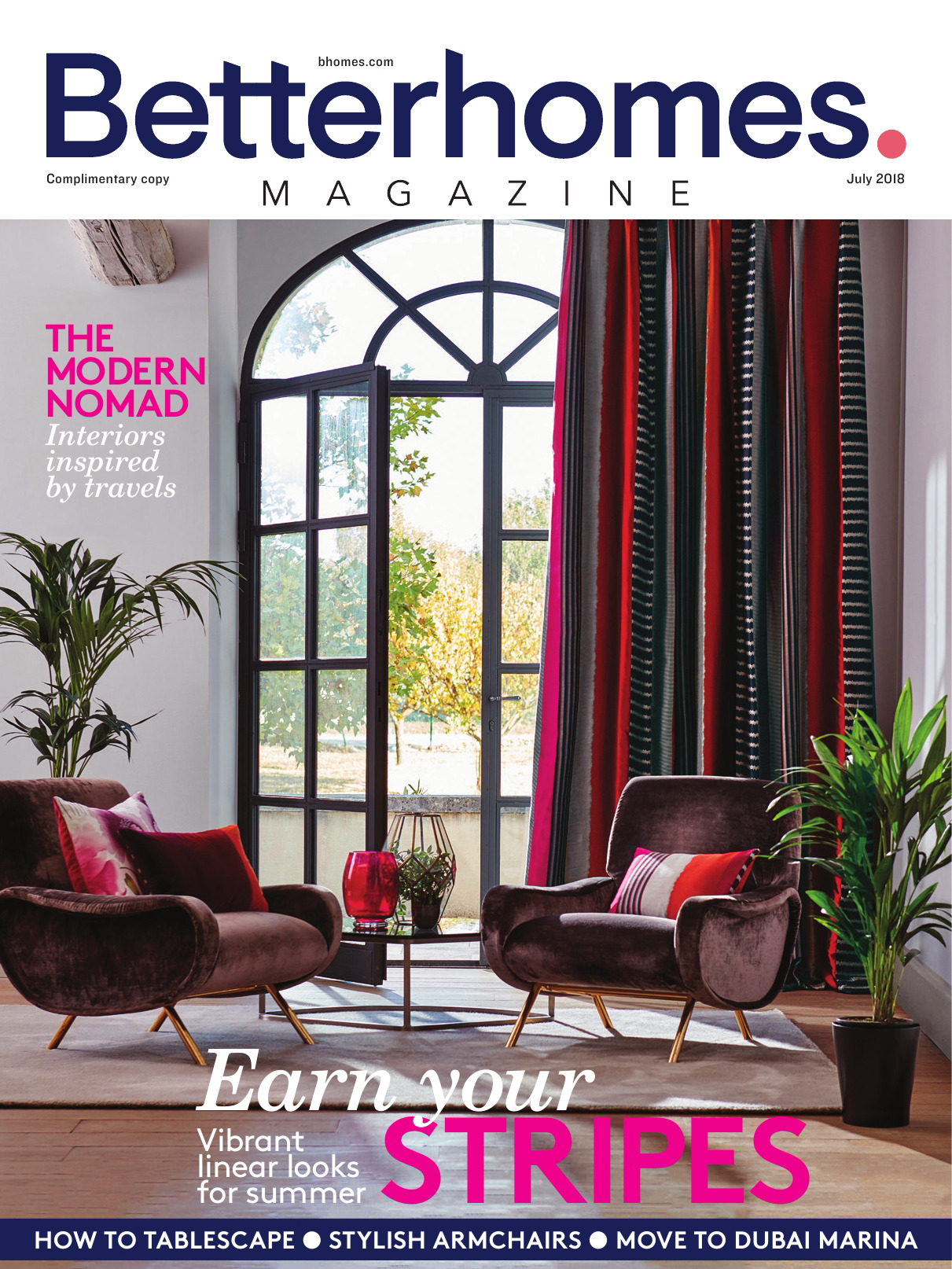 《Better Homes》迪拜版时尚家居设计杂志2018年7月号