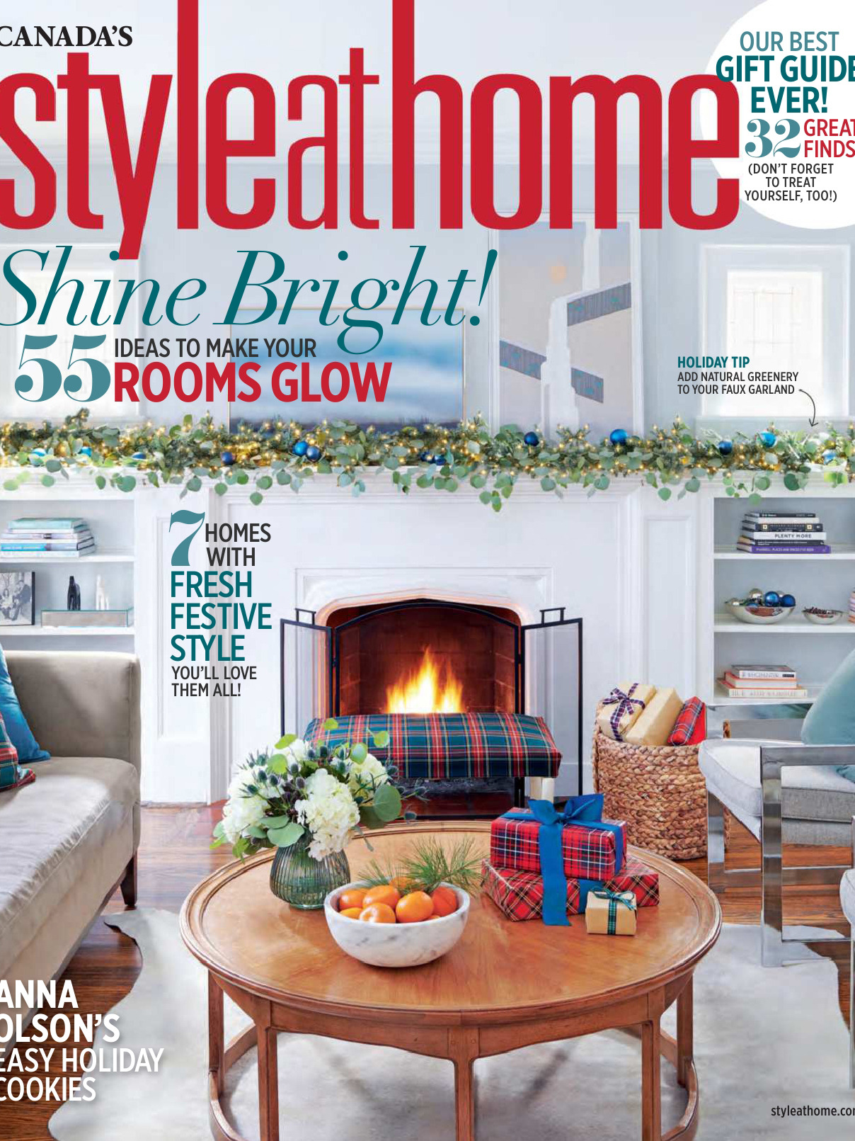 《Style at Home》加拿大版时尚家居杂志2018年11月号