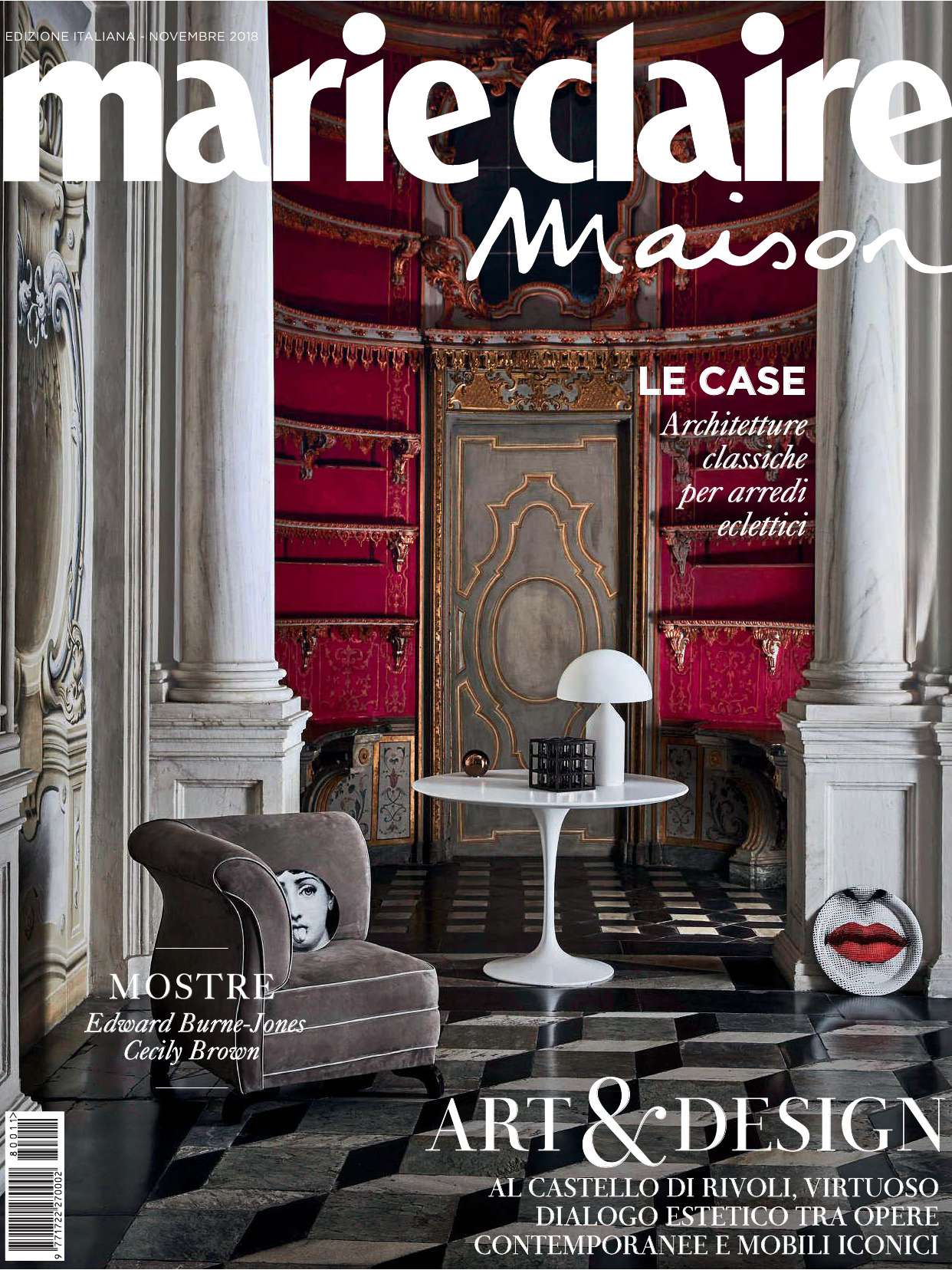《Marie Claire maison》意大利版时尚室内设计杂志2018年11月号