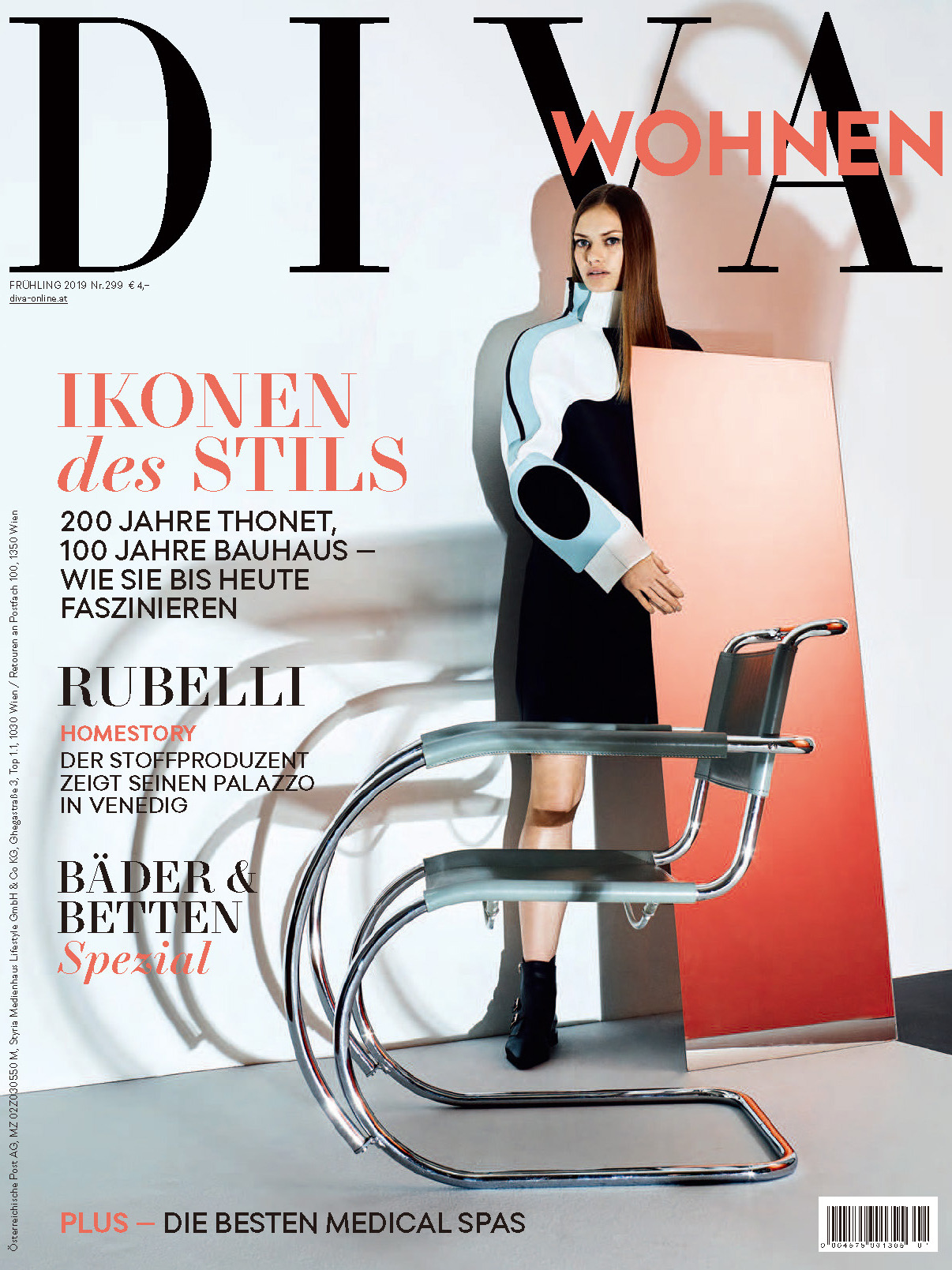 《Diva Wohnen》奥地利版时尚家居杂志2019年春季号