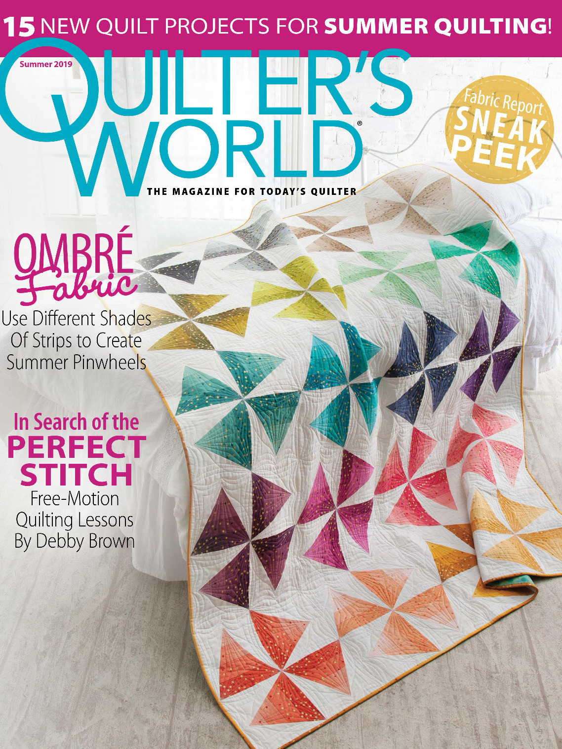 《Quilter's World》欧美时尚家居杂志2019年春季号
