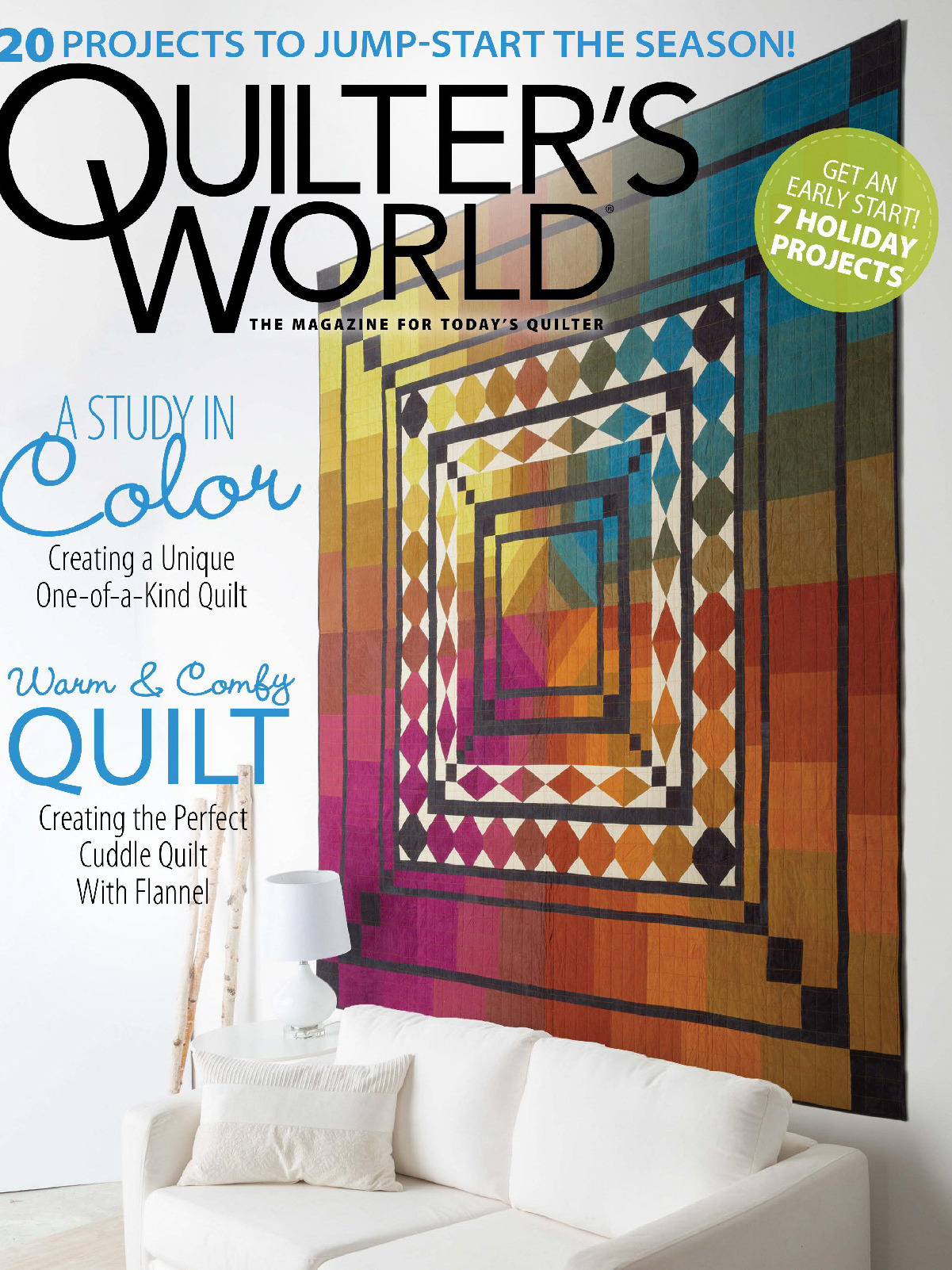 《Quilter's World》欧美时尚家居杂志2019年秋季号