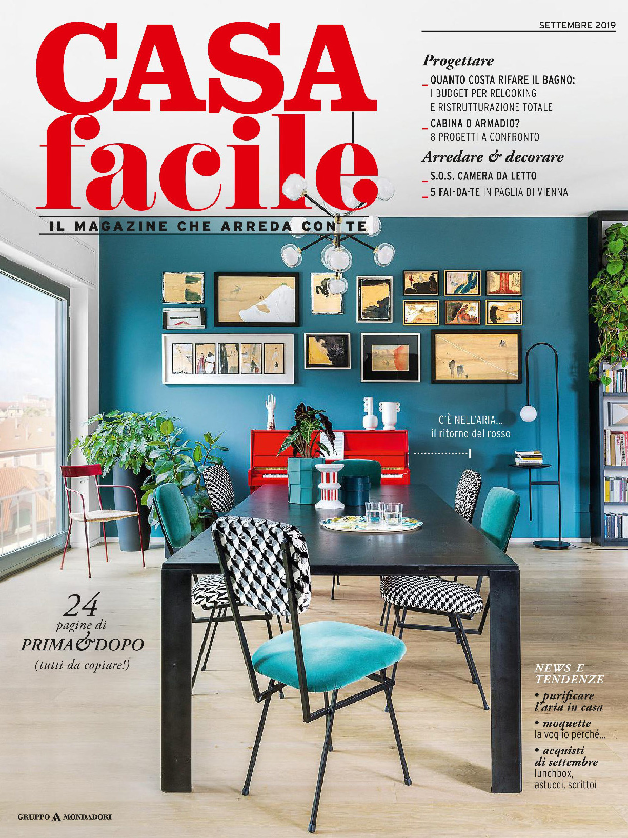 《Casa Facile》意大利家居空间装饰艺术杂志2019年09月号