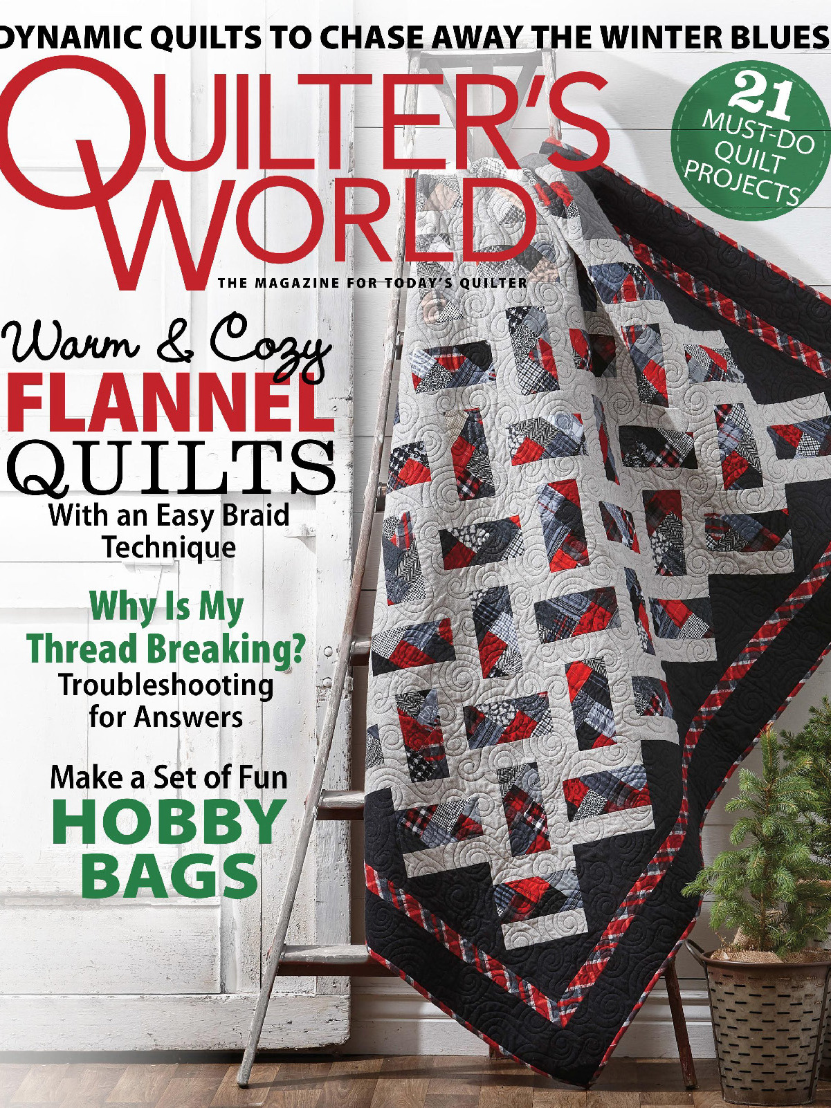 《Quilter's World》欧美时尚家居杂志2019年冬季号