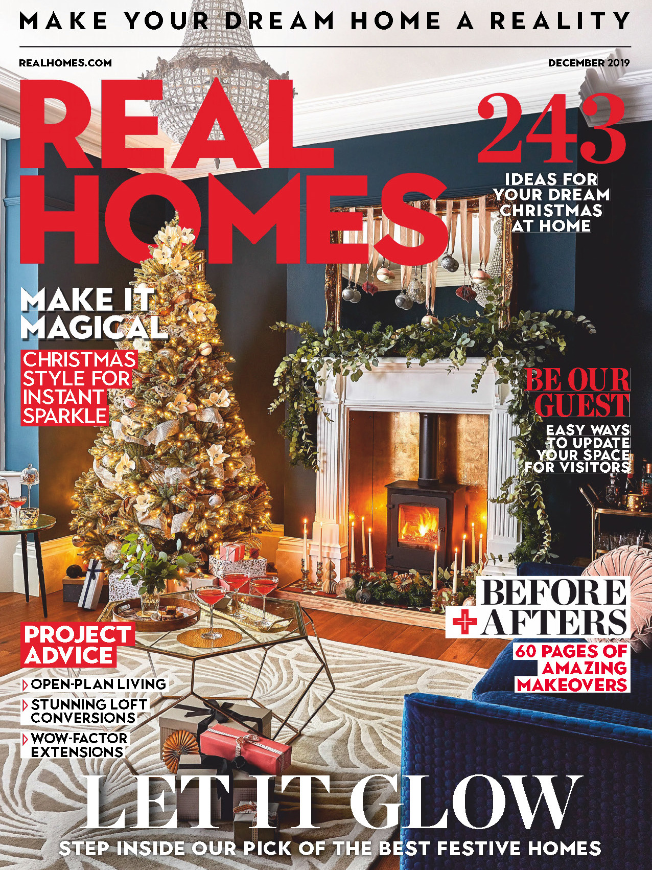 《Real Homes》英国室内设计趋势杂志2019年12月号
