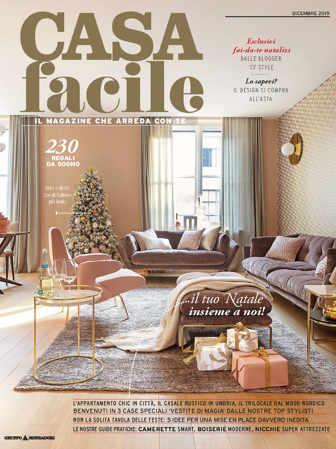 《Casa Facile》意大利家居空间装饰艺术杂志2019年12月号