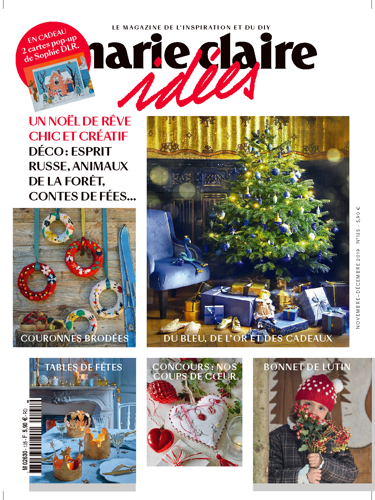 《Marie Claire Idees》法国版时尚综合杂志2019年11-12月号