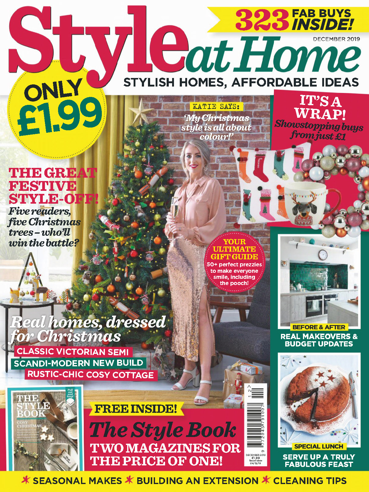 《Style at Home》英国版时尚家居杂志2019年12月号