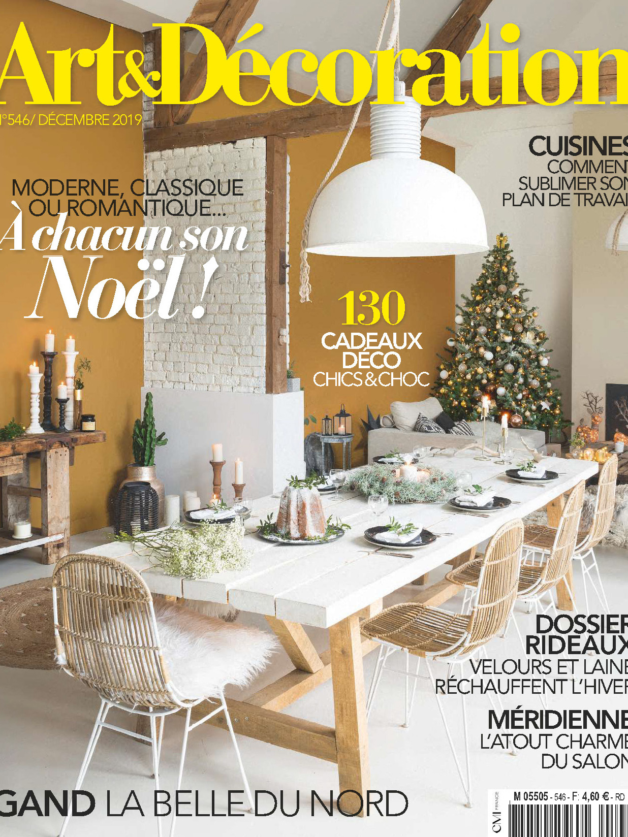 《Art&Decoration》法国版时尚综合杂志2019年12月号