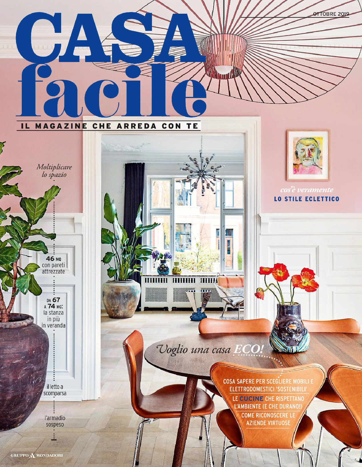 《casa facile》意大利家居空間裝飾藝術雜誌2019年10月號