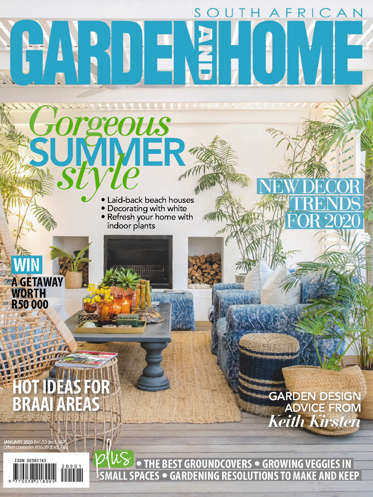 《Garden and Home》南非版时尚家居杂志2020年01月号