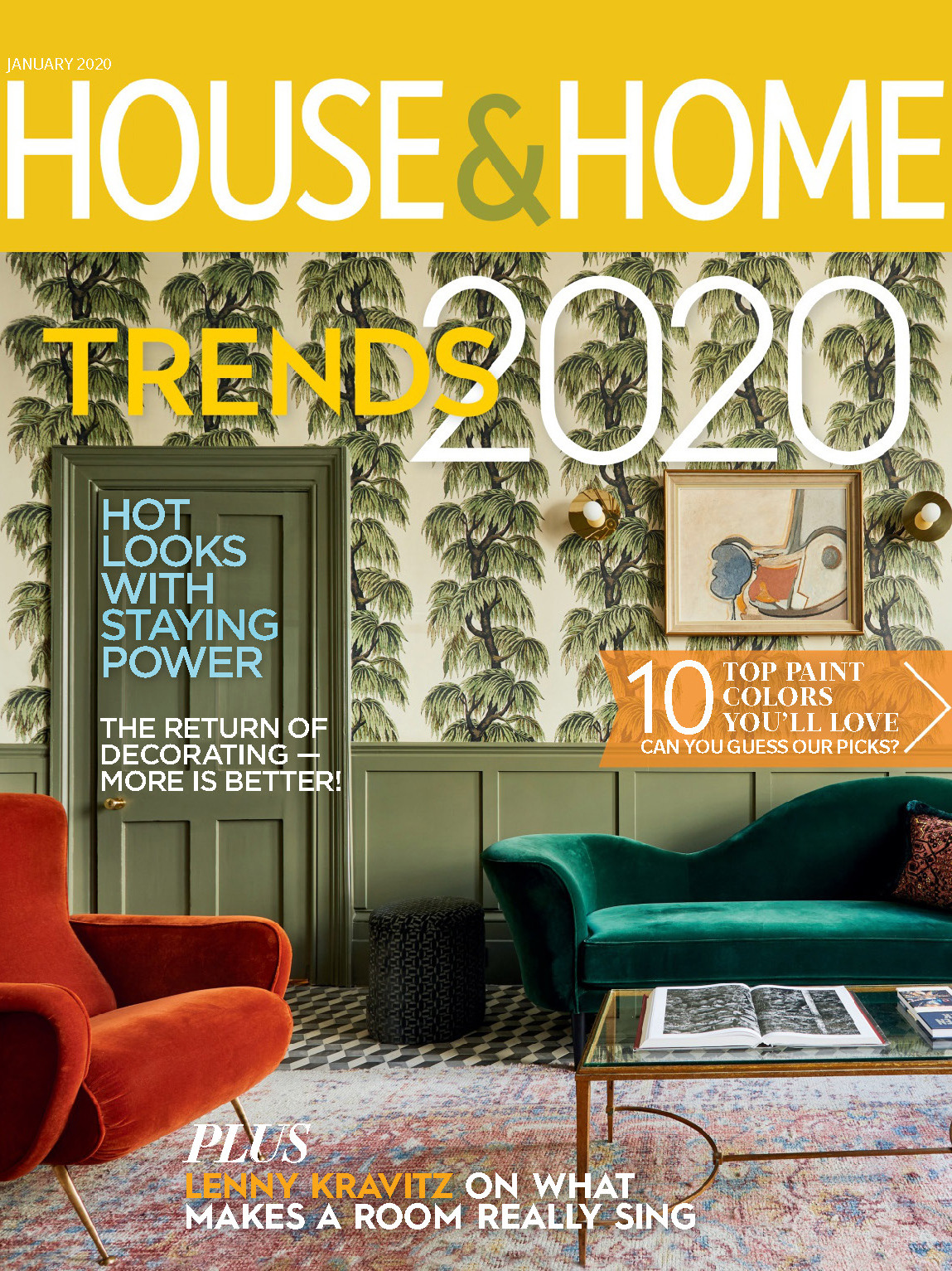 《House & Home》加拿大版时尚家居设计杂志2020年01月号