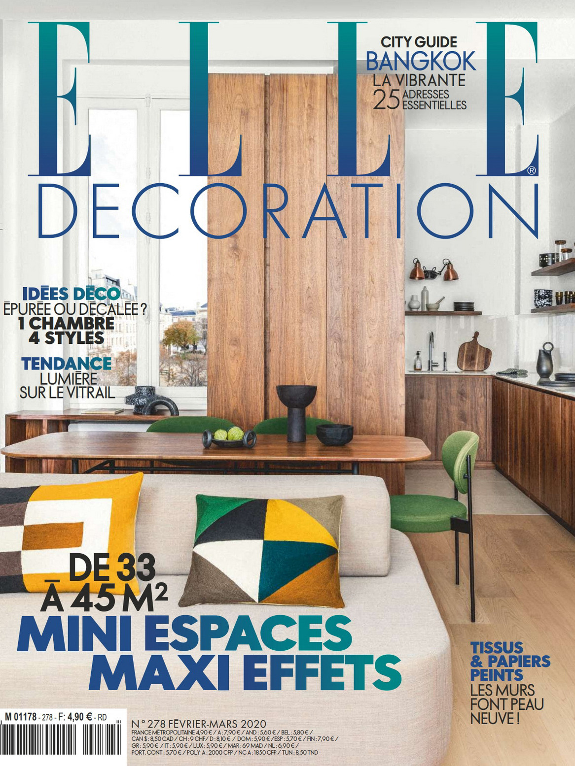《Elle Decoration》法国版时尚家居杂志2020年02-03月号