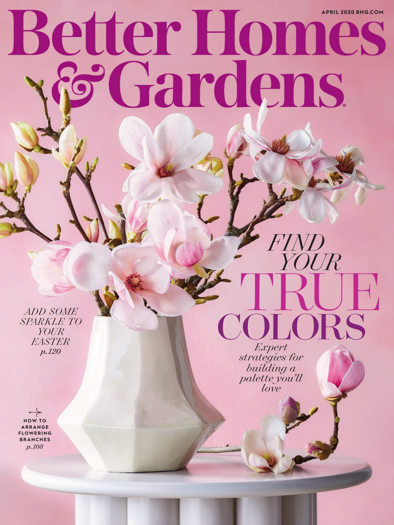 《Better Homes and Gardens》美国版时尚家居杂志2020年04月号