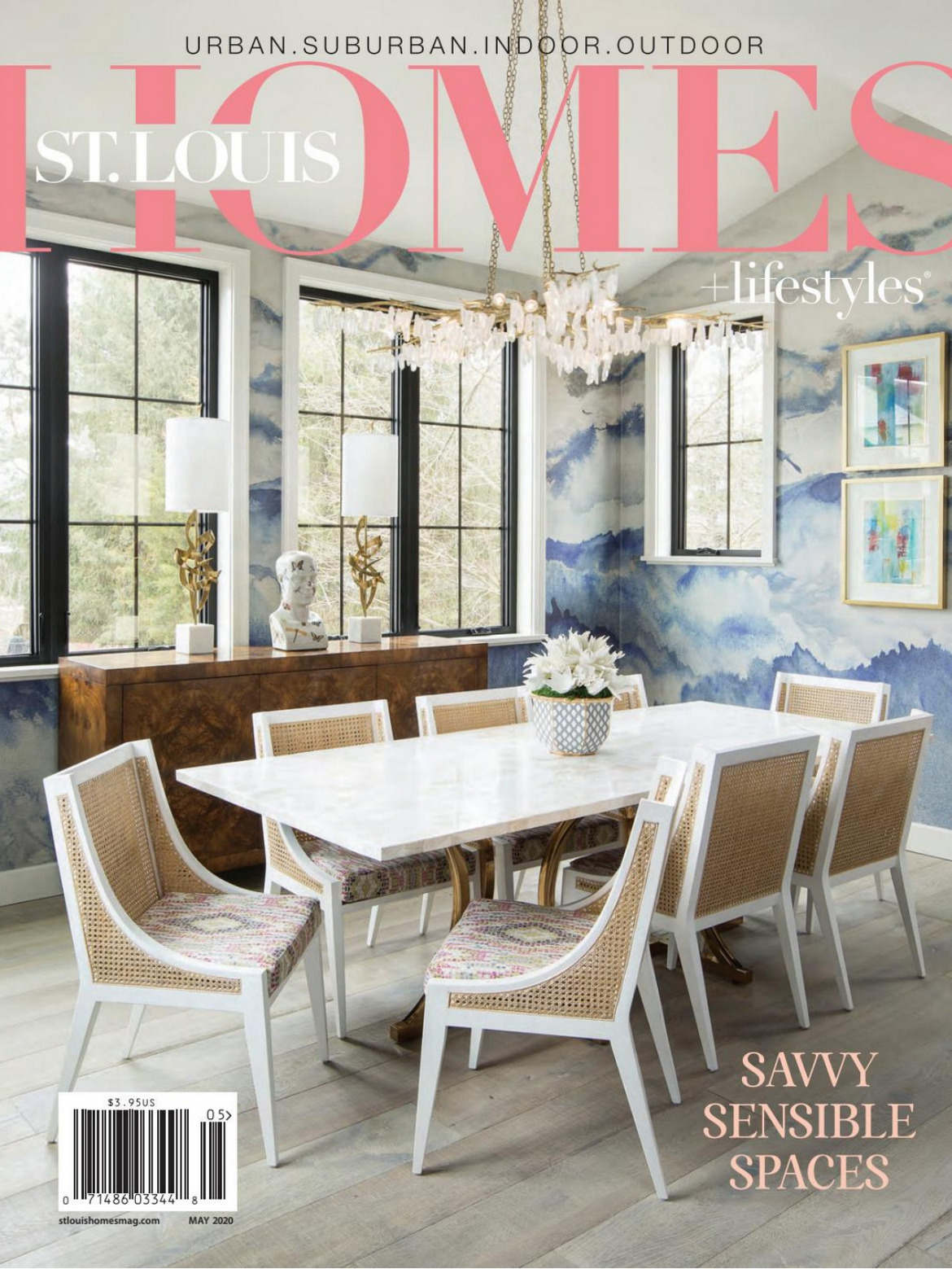 《St. Louis Homes & Lifestyles》美国版时尚家居生活杂志2020年05月号