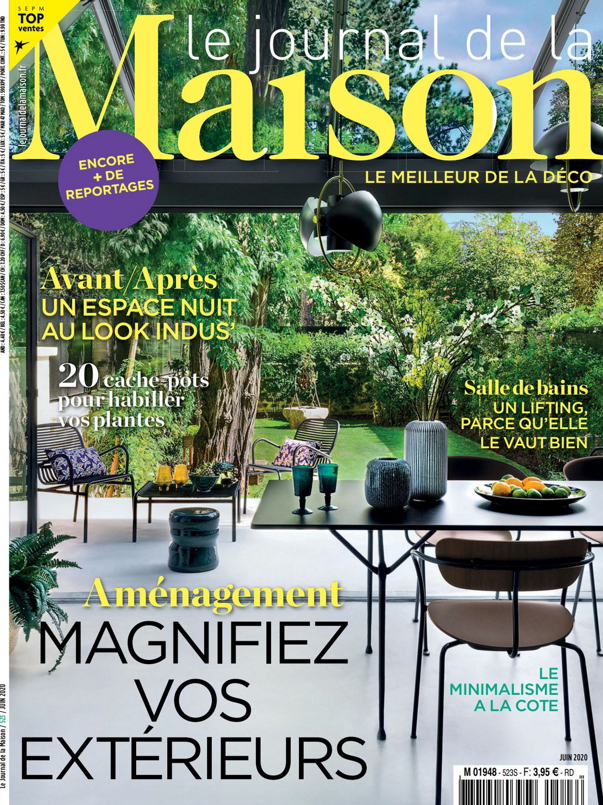《Le Journal de la Maison》法国版室内装饰设计杂志2020年06月号