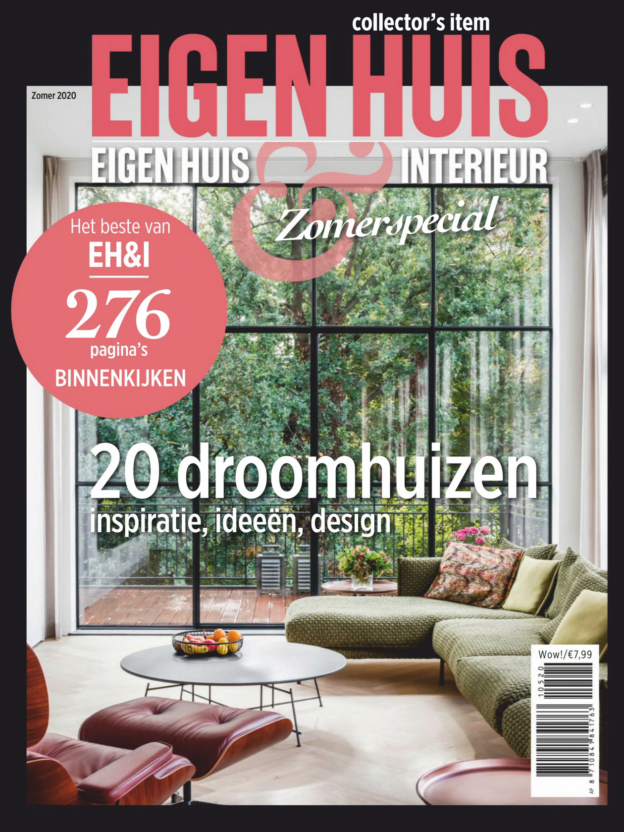 《Eigen Huis & Interieur》荷兰版室内设计杂志2020年夏季号