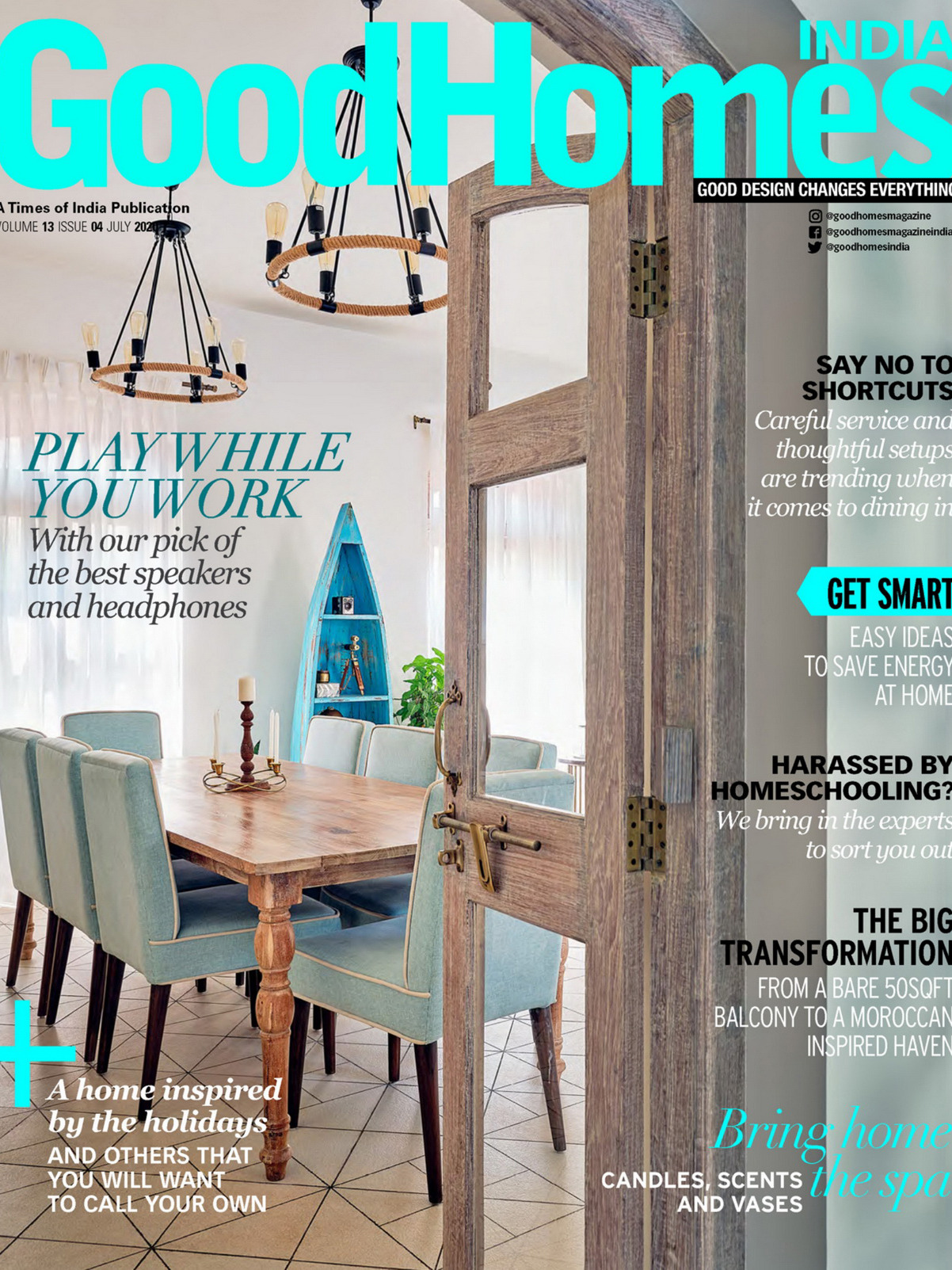 《Good Homes》印度版居家室内设计杂志2020年07月号