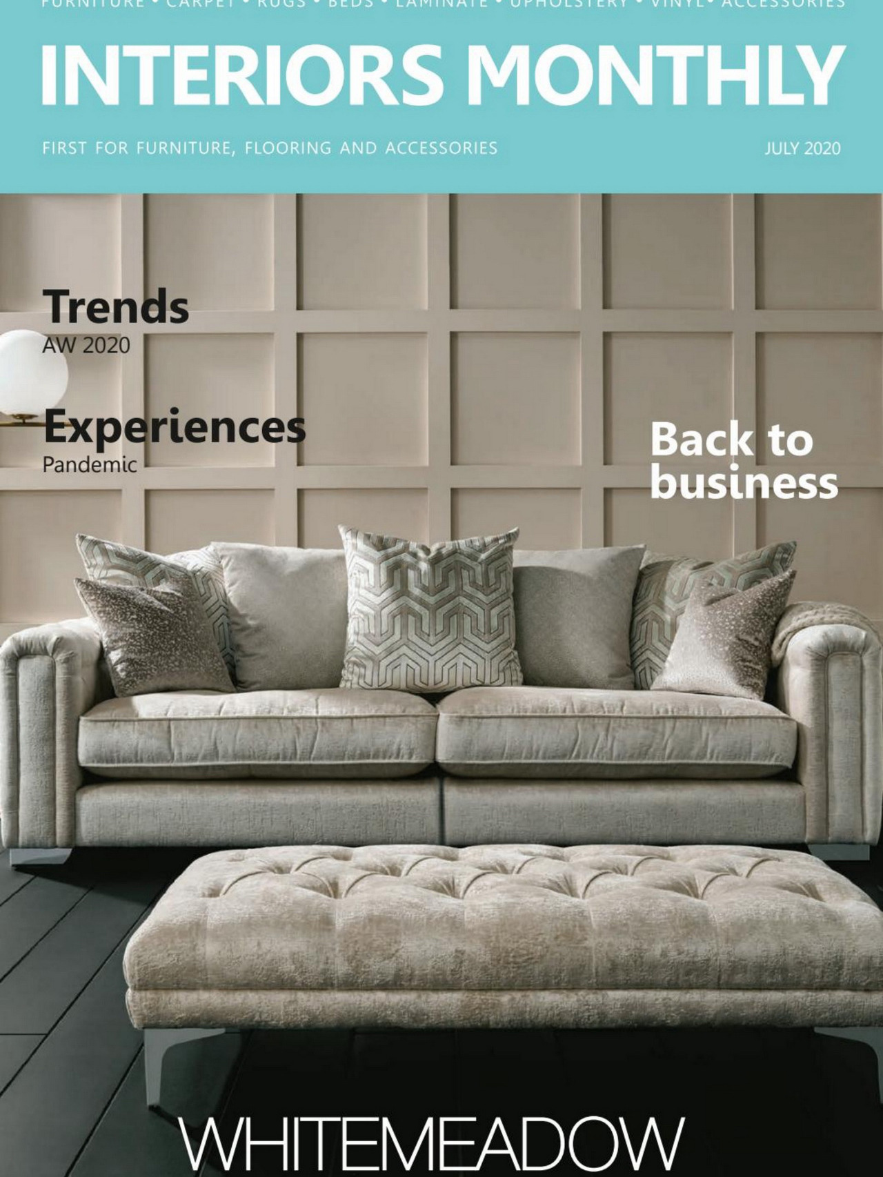 《Interiors Monthly》英国室内设计杂志2020年07月号