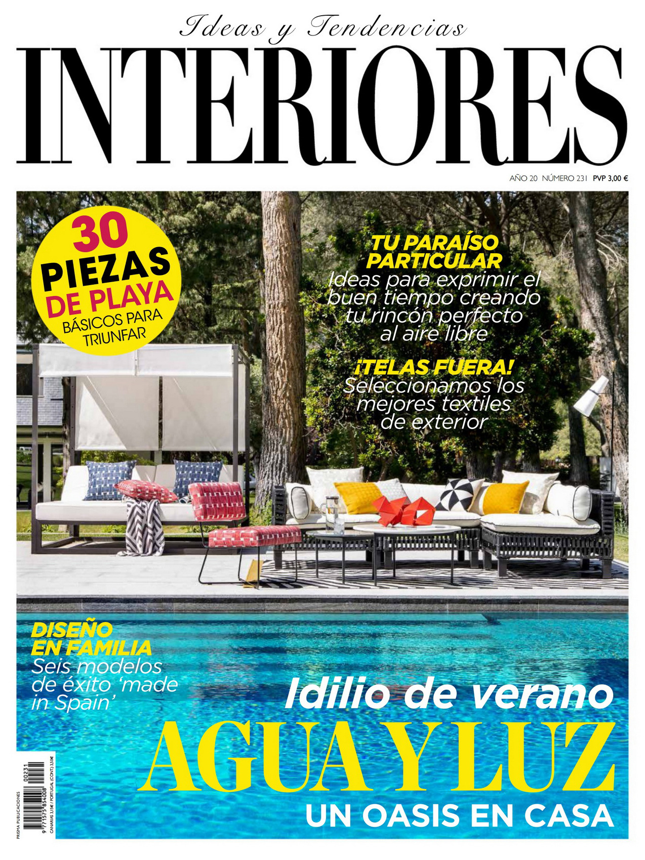 《Interiores》西班牙室内时尚杂志2020年07-08月号