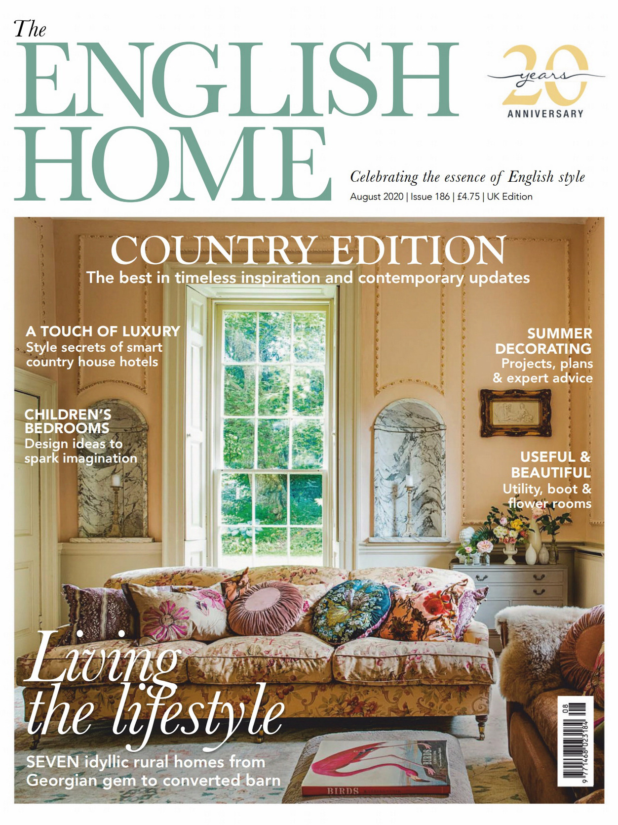 《The English Home》英国版时尚家居杂志2020年08月号