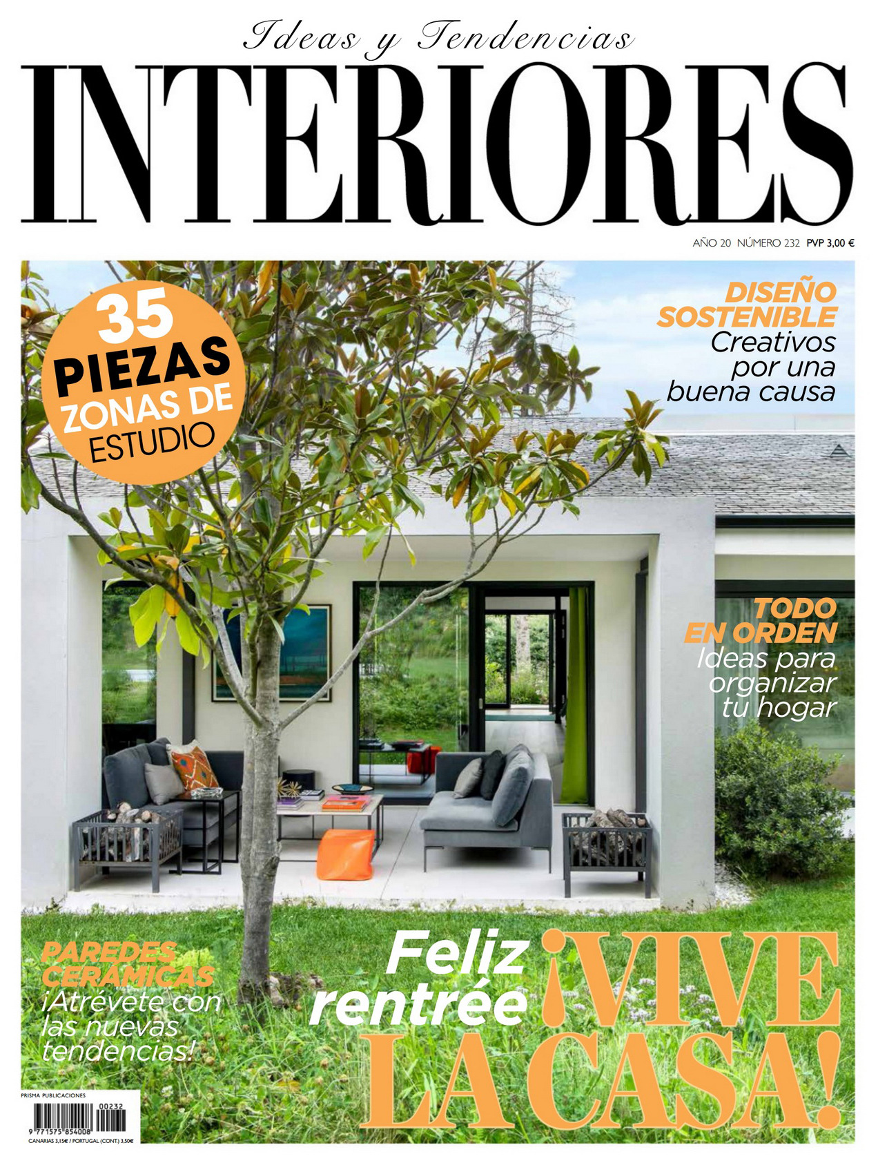 《Interiores》西班牙室内时尚杂志2020年09月号