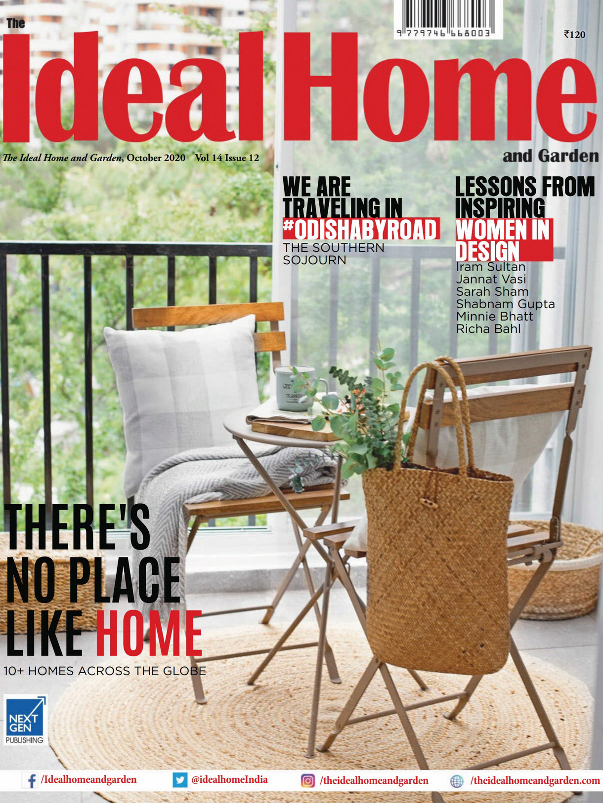 《The Ideal Home and Garden》印度版理想的家园杂志2020年10月号