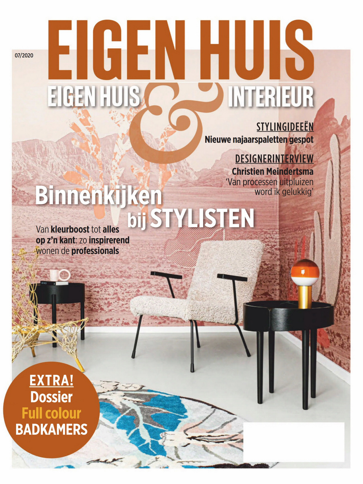 《Eigen Huis & Interieur》荷兰版室内设计杂志2020年10月号
