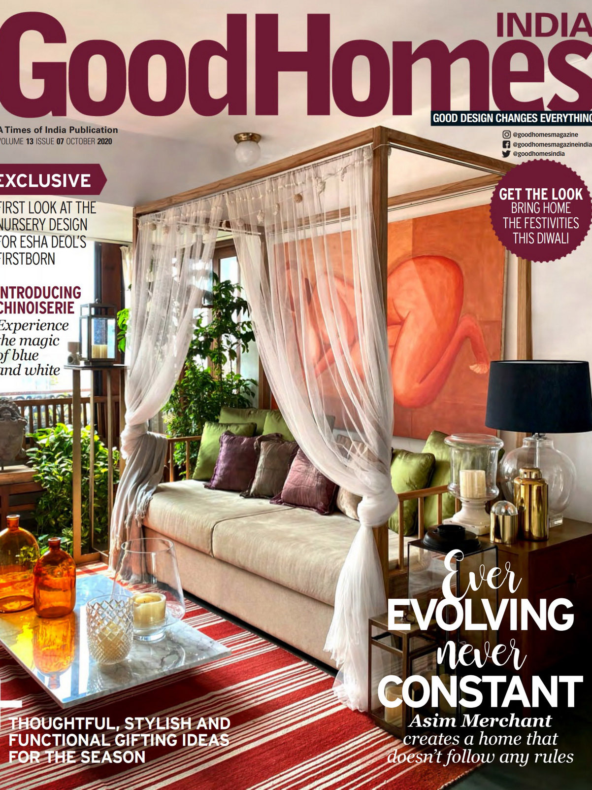 《Good Homes》印度版居家室内设计杂志2020年10月号
