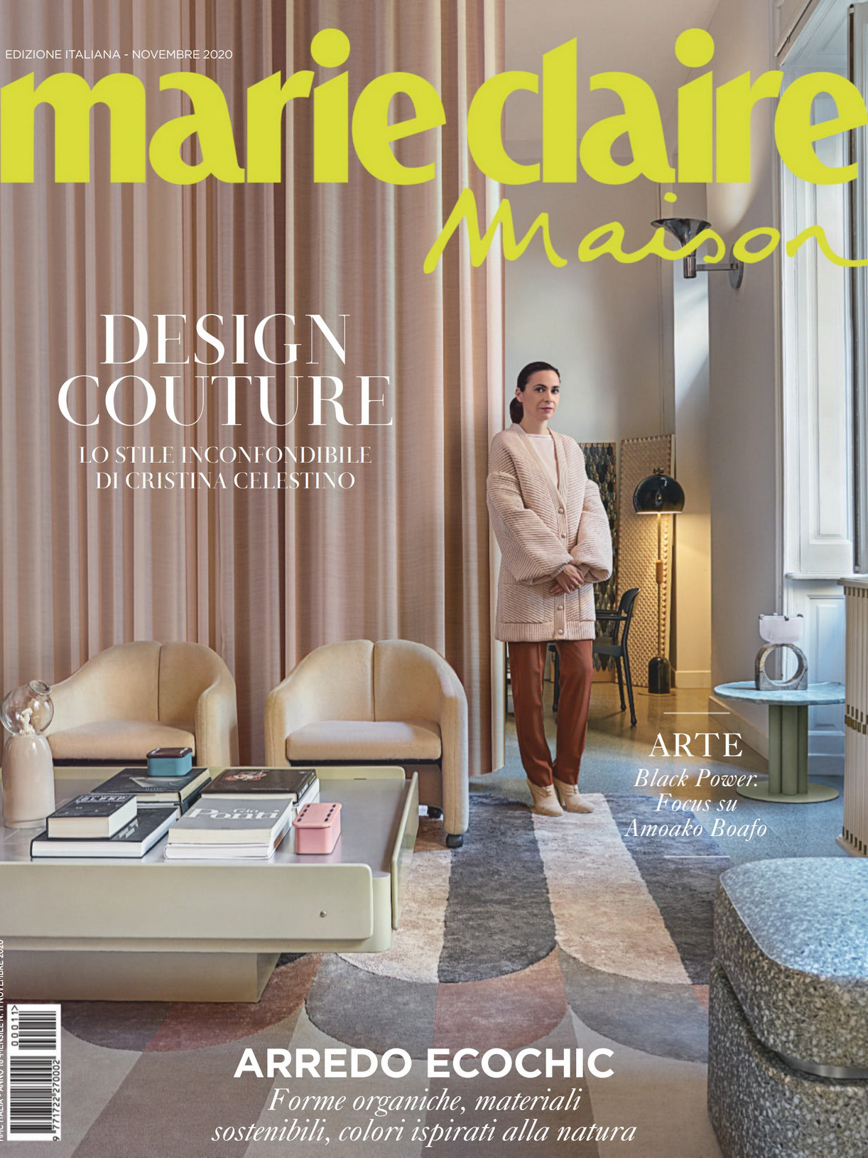 《Marie Claire maison》意大利版时尚室内设计杂志2020年11月号