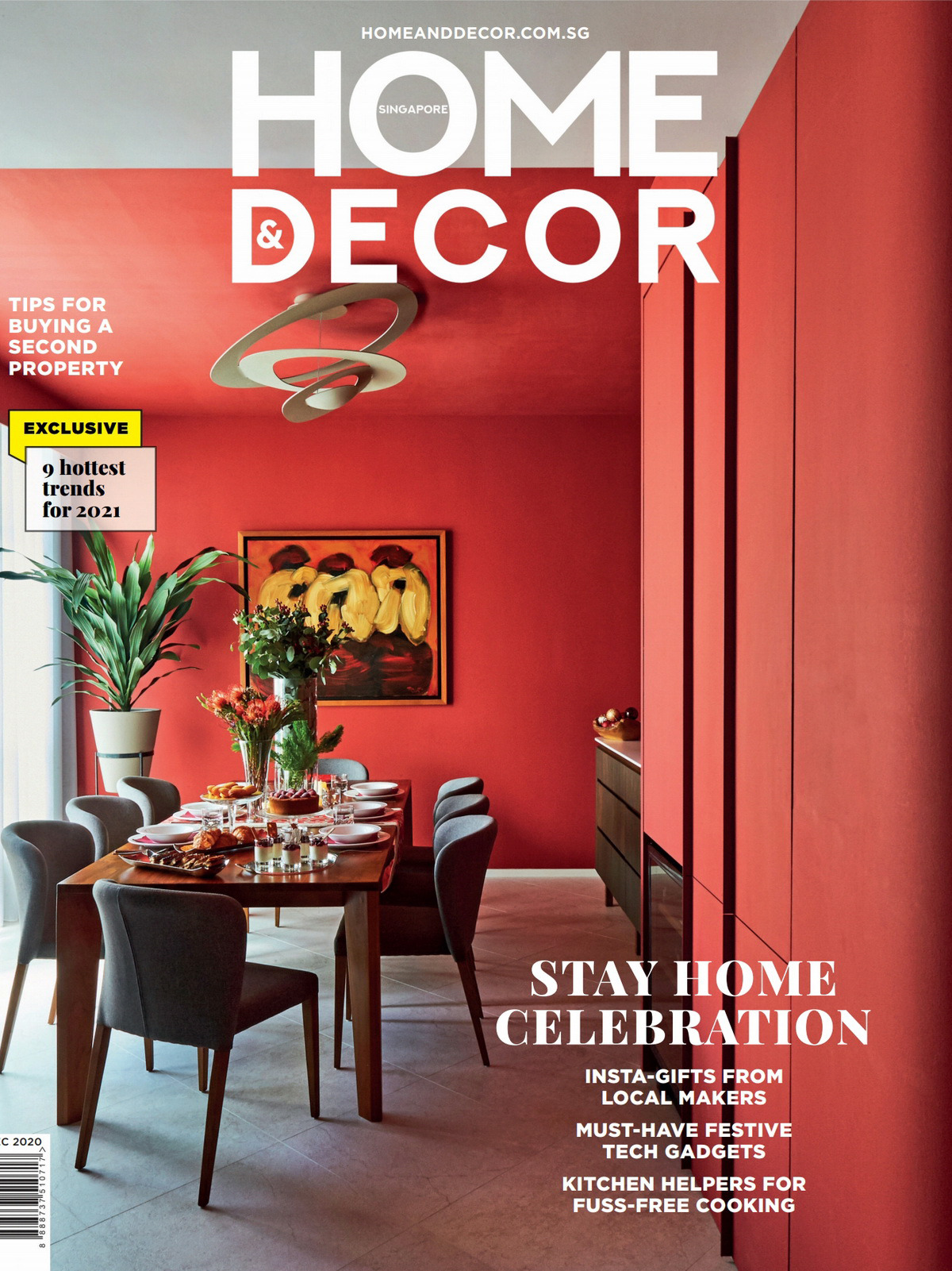 《Home & Decor》新加坡室内设计流行趋势杂志2020年12月号