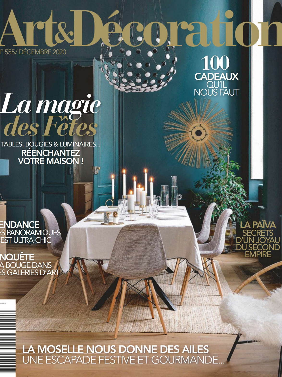 《Art&Decoration》法国版室内装饰设计杂志2020年12月号