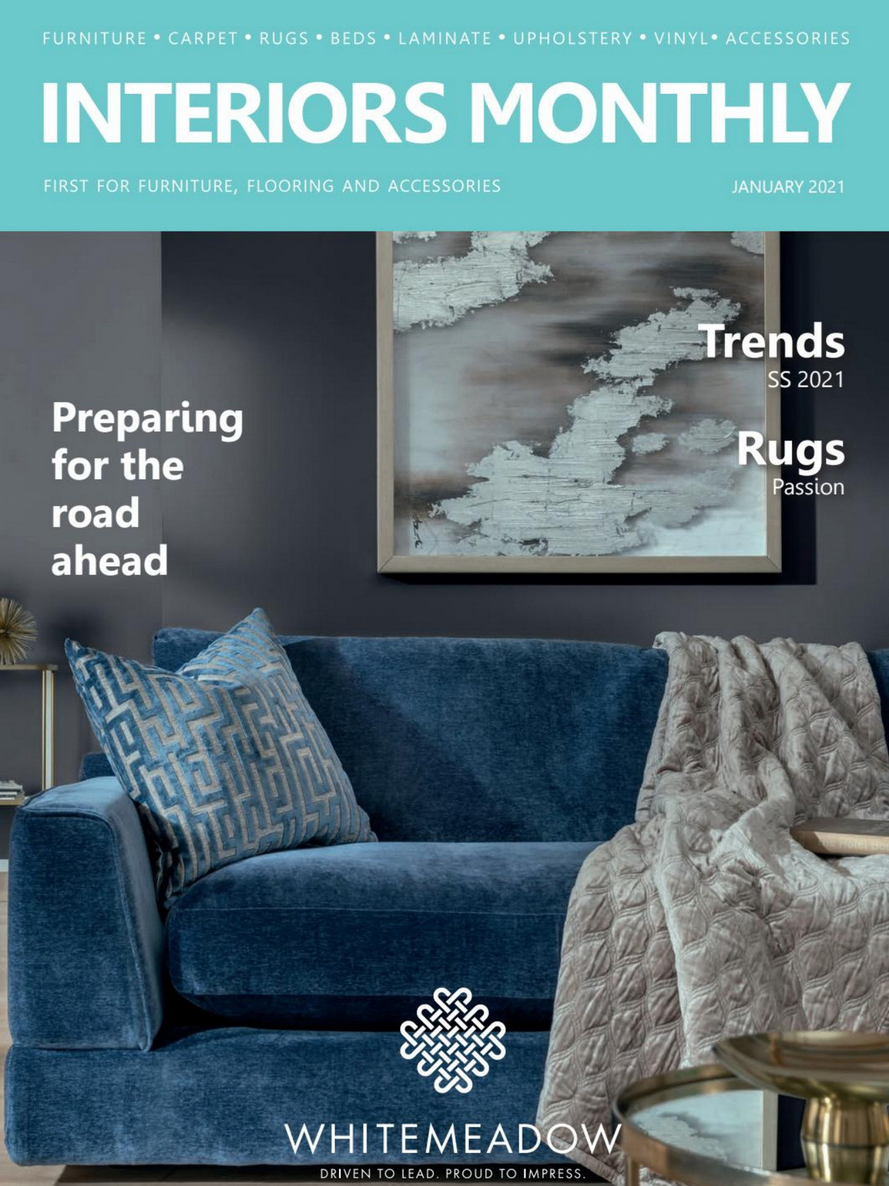 《Interiors Monthly》英国室内设计杂志2021年01月号