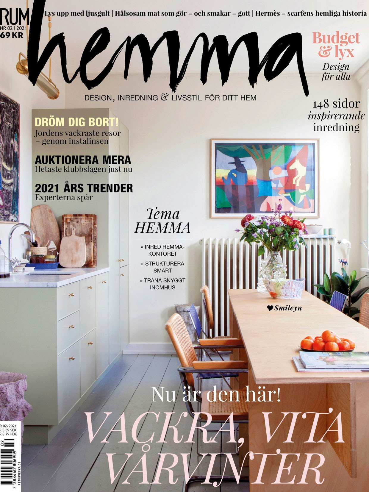 《Rum Hemma》瑞典版时尚家居杂志2021年02月号