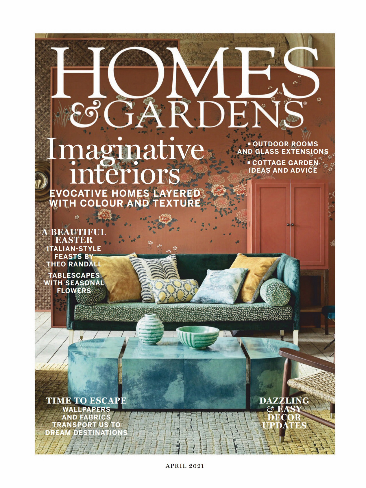 《Homes & Gardens》英国版家纺杂志2021年04月号