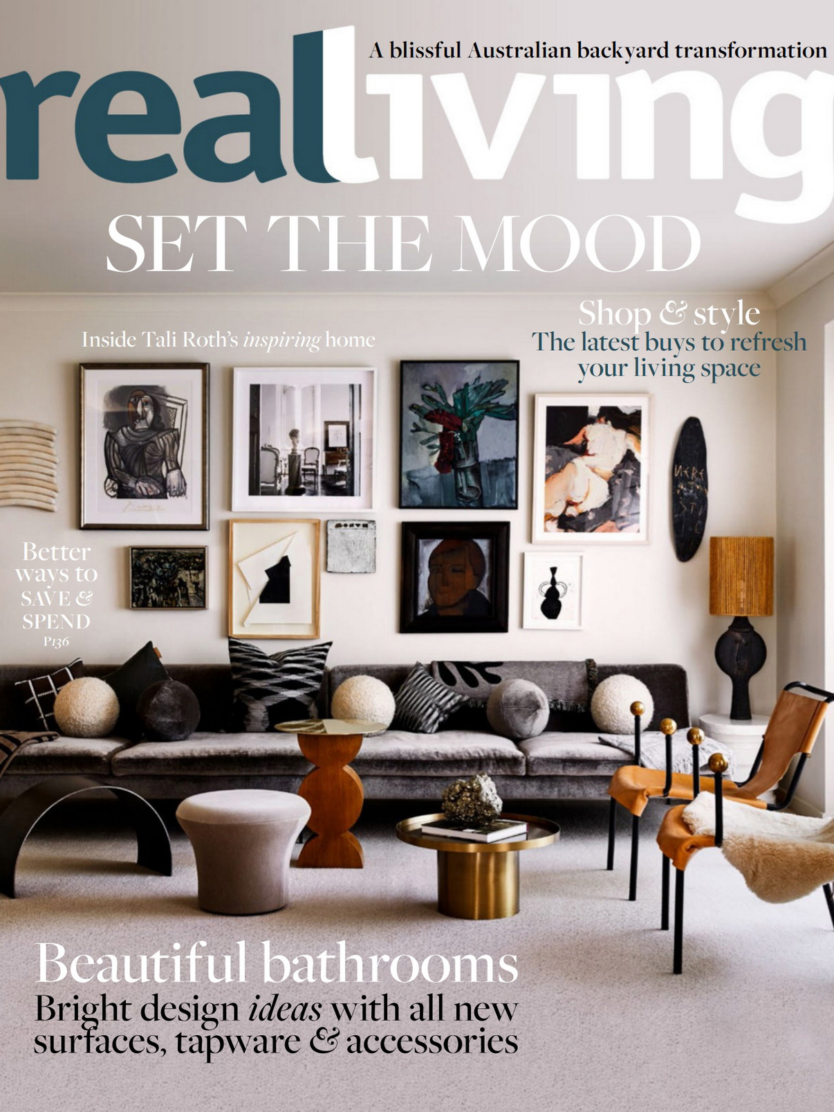 《Real Living》澳大利亚室内设计趋势杂志2021年04月号