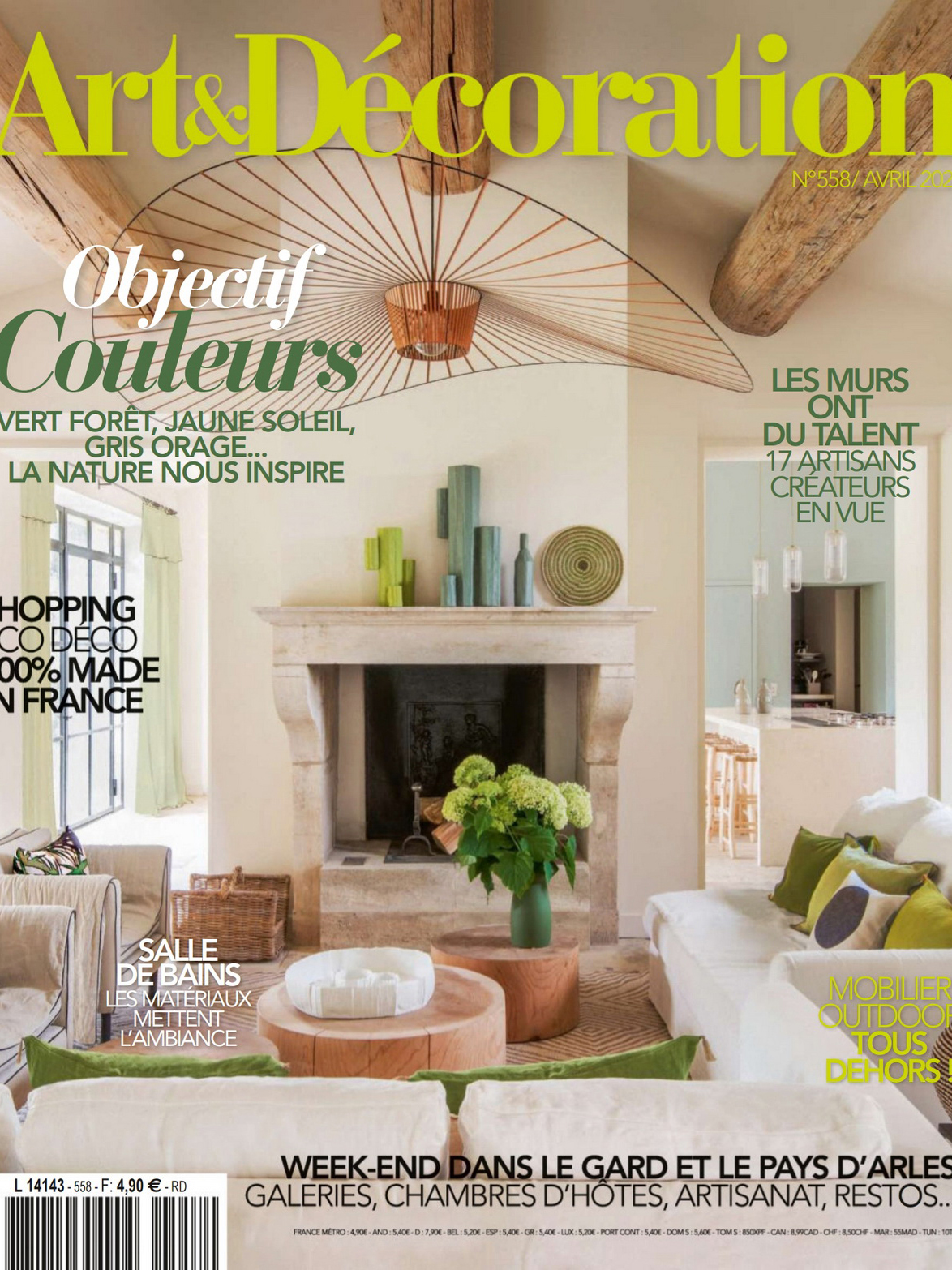 《Art&Decoration》法国版室内装饰设计杂志2021年04月号